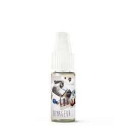 Flacon de 10 ml d'e-liquide Voyageur de la marque Bordo2