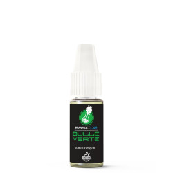 Flacon de 10 ml d'e-liquide Bulle Verte de la marque Bordo2