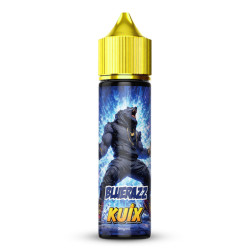 Flacon de 50 ml d'e-liquide Bluerazz de la gamme Kuix