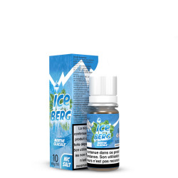 Flacon de 10 ml d'e-liquide Menthe Glaciale de la gamme Iceberg