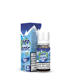 Flacon de 10 ml d'e-liquide Menthe Double Zero de la gamme Iceberg
