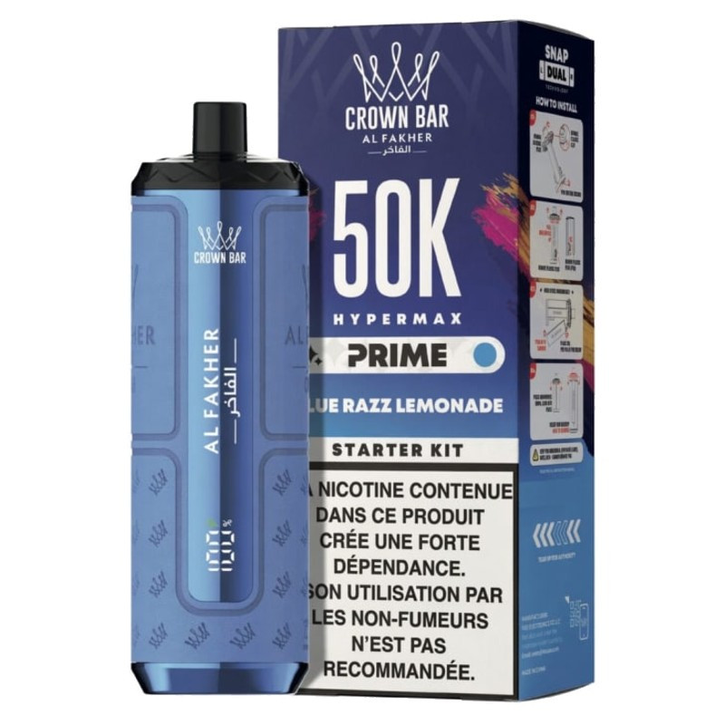 Puff Hypermax Prime 50K Crown Bar Al Fakher (10/23)