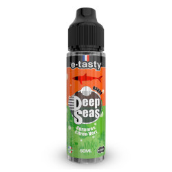 Flacon de 50 ml d'e-liquide Raqua de la gamme Deep Seas