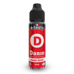 Flacon de 50 ml d'e-liquide Dario de la gamme Game Over