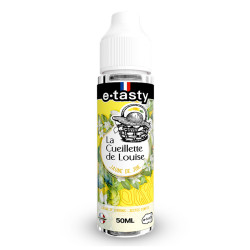 Flacon de 50 ml d'e-liquide Jaune de Joie de la gamme La Cueillette de Louise