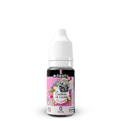Flacon de 10 ml d'e-liquide Rose d'Euphorie de la gamme La Cueillette de Louise