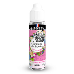 Flacon de 50 ml d'e-liquide Rose d'Euphorie de la gamme La Cueillette de Louise