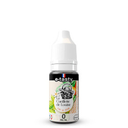 Flacon de 10 ml d'e-liquide Teint de Pêche de la gamme La Cueillette de Louise
