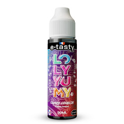 Flacon de 50 ml d'e-liquide Crazy Lequin de la gamme Loly Yumy