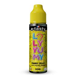 Flacon de 50 ml d'e-liquide Funny Jelly de la gamme Loly Yumy