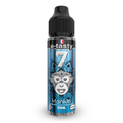 Flacon de 50 ml d'e-liquide Monkïa de la gamme Sept
