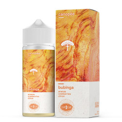 Flacon de 100 ml d'e-liquide Bubinga Canopée de la marque Curieux