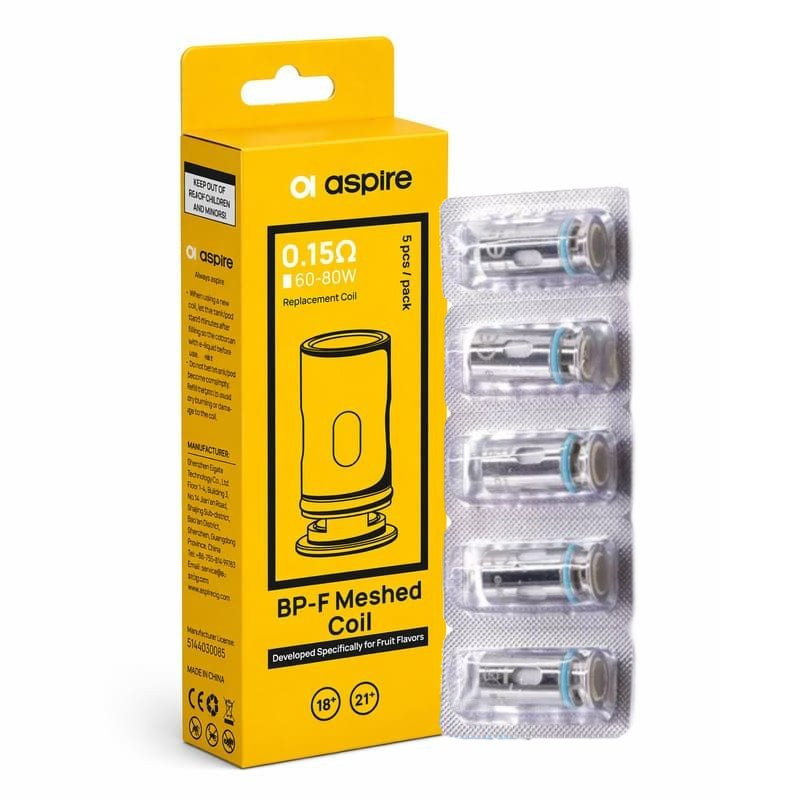 Résistance BP-F - Aspire (x5) (1/1)