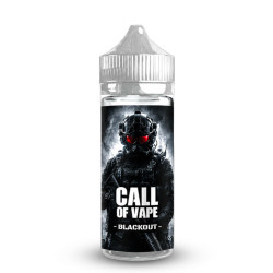 Flacon de 100 ml d'e-liquide Blackout de la gamme Call of Vape