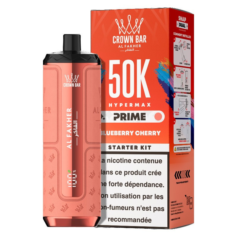 Puff Hypermax Prime 50K Crown Bar Al Fakher (13/23)