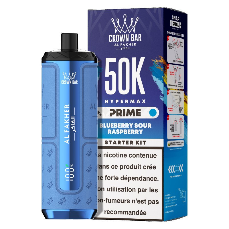 Puff Hypermax Prime 50K Crown Bar Al Fakher (18/23)