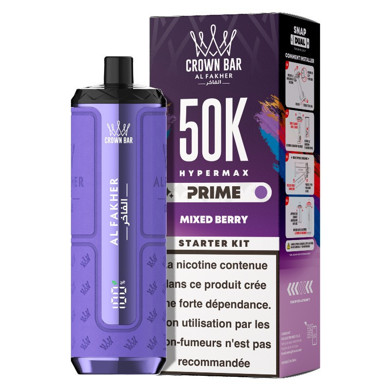 Puff Hypermax Prime 50K Crown Bar Al Fakher (19/23)