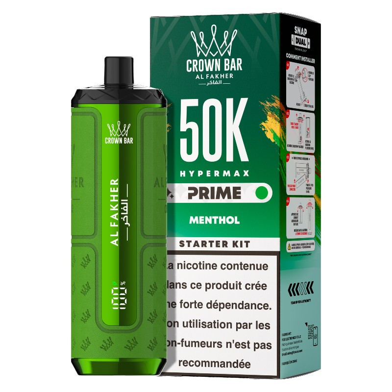 Puff Hypermax Prime 50K Crown Bar Al Fakher (20/23)
