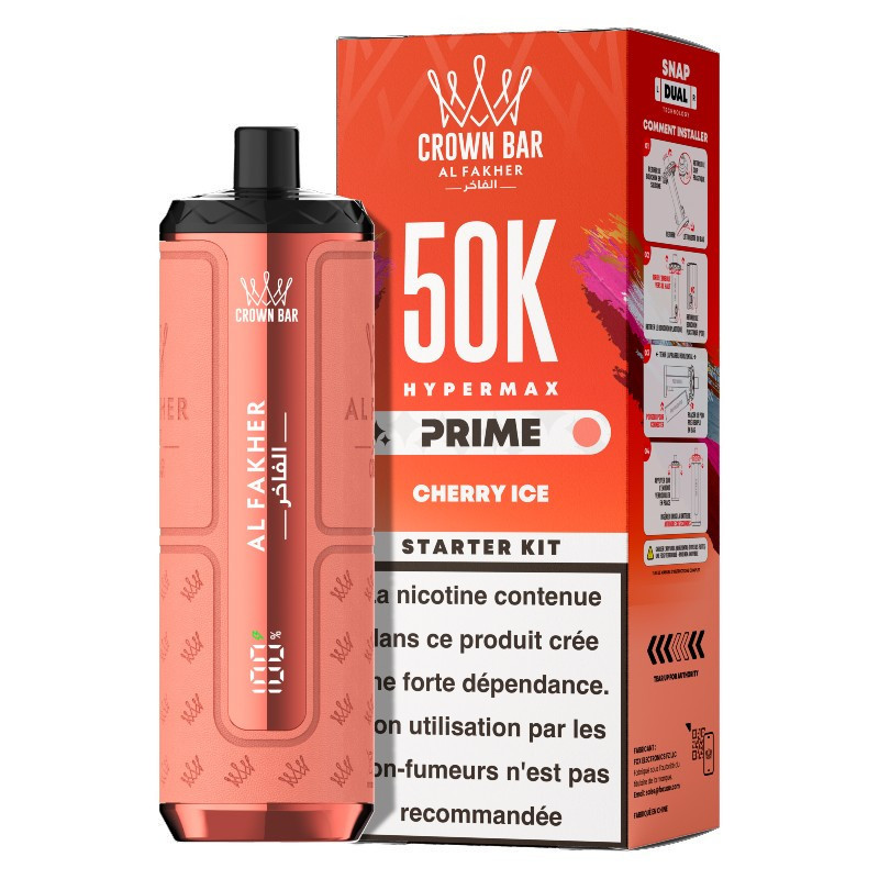 Puff Hypermax Prime 50K Crown Bar Al Fakher (21/23)