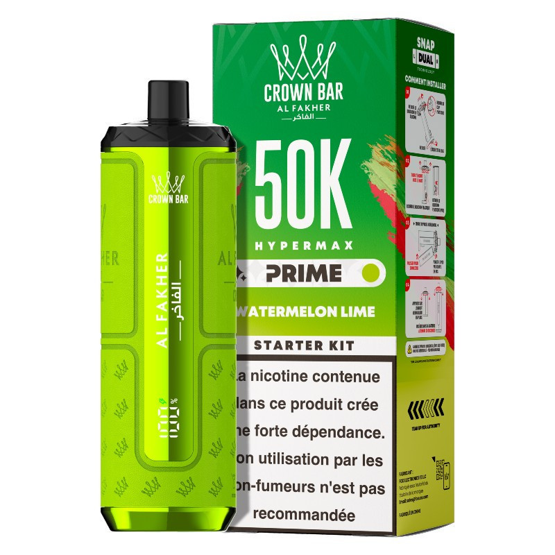 Puff Hypermax Prime 50K Crown Bar Al Fakher (23/23)