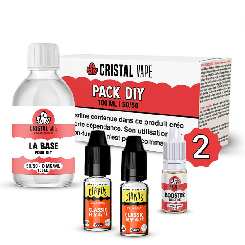 Pack DIY Classic RY4 120ml - Cirkus (1/1)