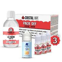 Pack DIY Ananas Mangue Orange 230ml Fresh Hit | Ecigplanete