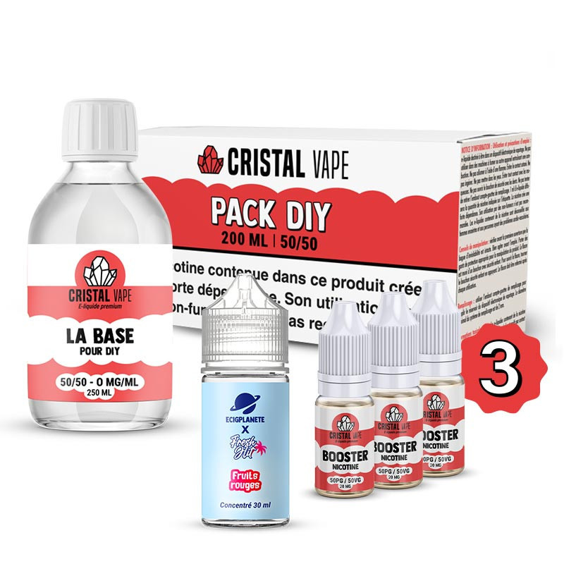 Pack DIY Fruits Rouges 230ml Fresh Hit (1/1)