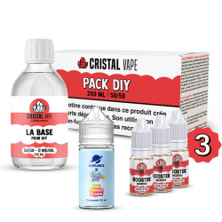 Pack DIY Kiwi Passion Goyave 230ml Fresh Hit | Ecigplanete