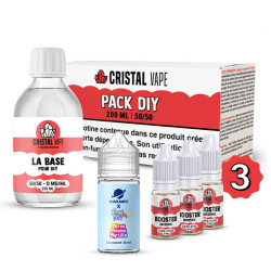 Pack DIY Citron Passion Myrtille 230ml Fresh Hit