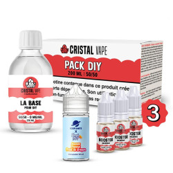 Pack DIY Ananas Papaye Fruit du Dragon 230ml Fresh Hit