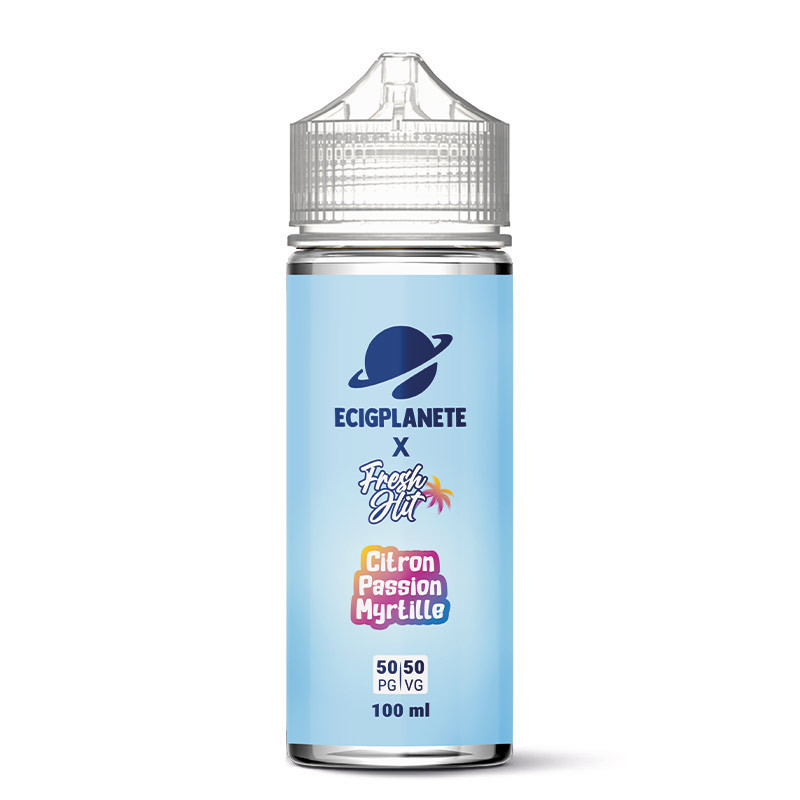 Citron Passion Myrtille 100ml - Fresh Hit By Ecigplanete (1/1)