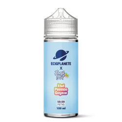 Fiole Chubby de 120 ml d'e-liquide Kiwi Passion Goyave de la gamme Fresh Hit