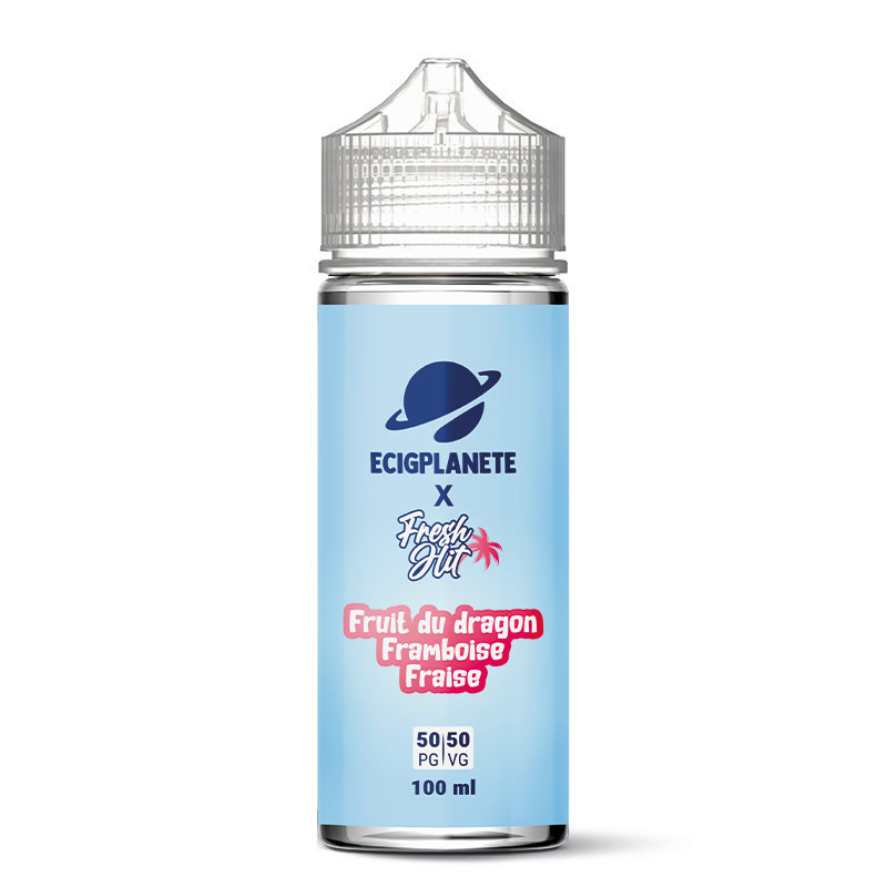 Fruit du Dragon Framboise Fraise 100ml - Fresh Hit By Ecigplanete (1/1)