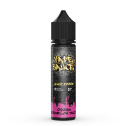 Flacon de 50 ml d'e-liquide Cherry Watermelon Freeze de la gamme Black Edition Vape Sauce