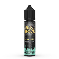 Flacon de 50 ml d'e-liquide Blueberry Pomegranate Ice de la gamme Black Edition Vape Sauce