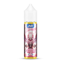 Flacon de 50 ml d'e-liquide Strawberry Raspberry Ice de la marque JNR