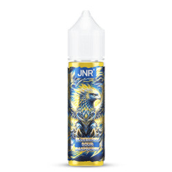 Flacon de 50 ml d'e-liquide Blueberry Sour Raspberry de la marque JNR