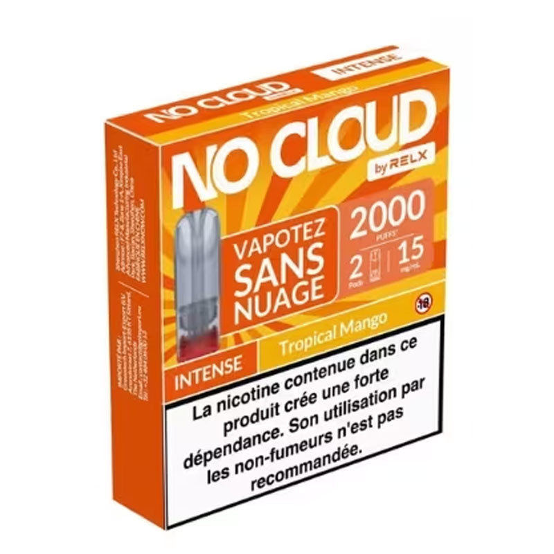 Cartouche No Cloud - RELX (x2) (7/12)