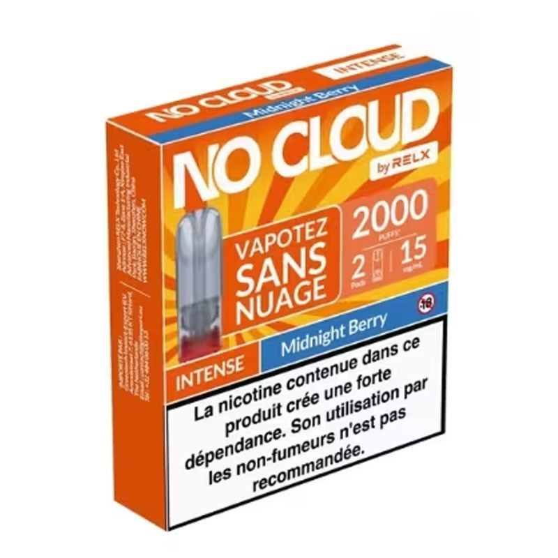Cartouche No Cloud - RELX (x2) (10/12)