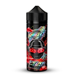 Flacon de 100 ml d'e-liquide Cola Cerise 100ml de la marque Banger'z