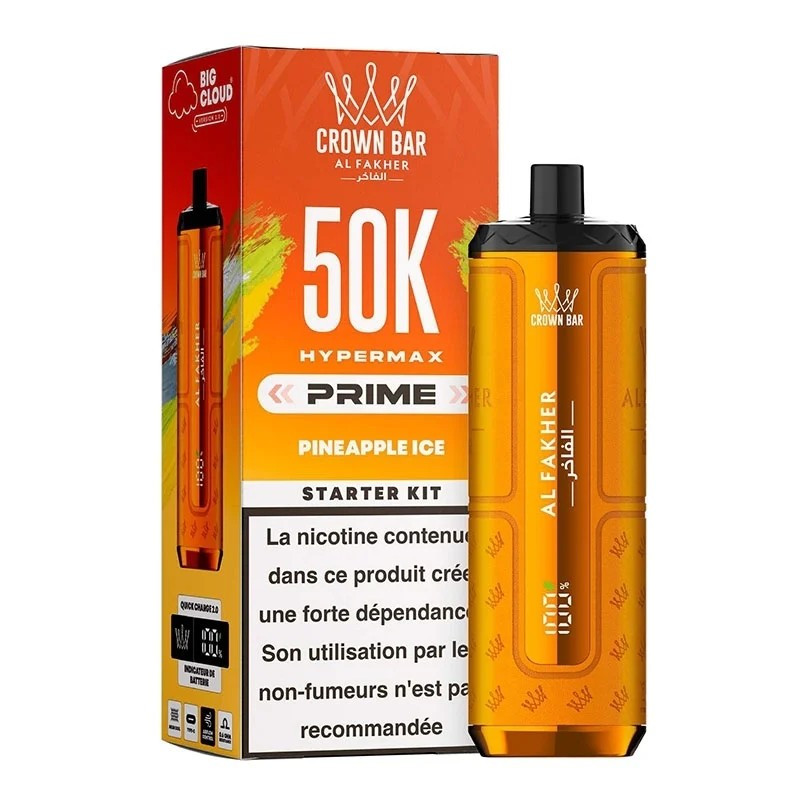 Puff Hypermax Prime 50K Crown Bar Al Fakher (24/24)