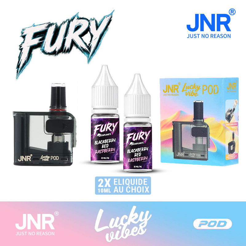 Cartouche Lucky Vibes - JNR X Fury (20ml)