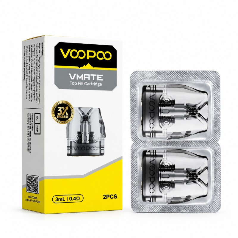 Cartouche VMate Top Fill - Voopoo (x2) (1/2)