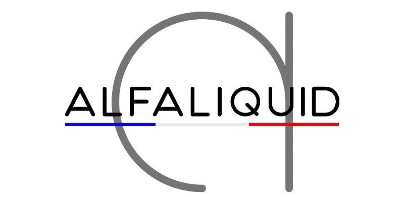 Logo historique de la marque Alfaliquid