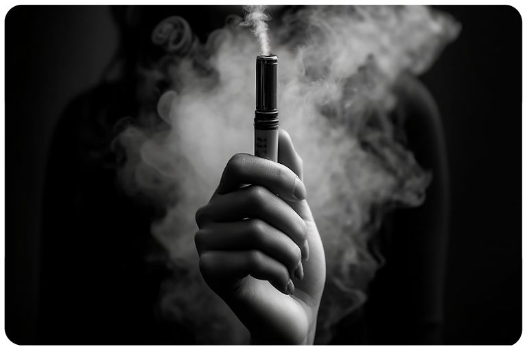 cigarette électronique tirage indirect