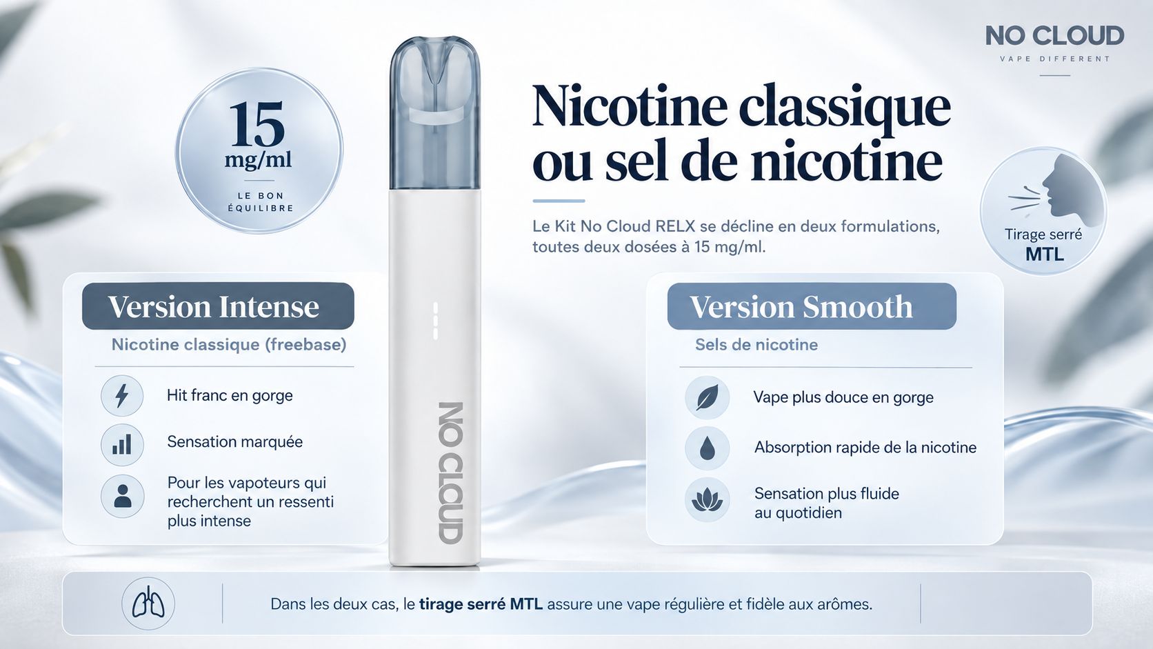 RELX No Cloud nicotine