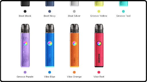 Les coloris du pod Sonder Q3