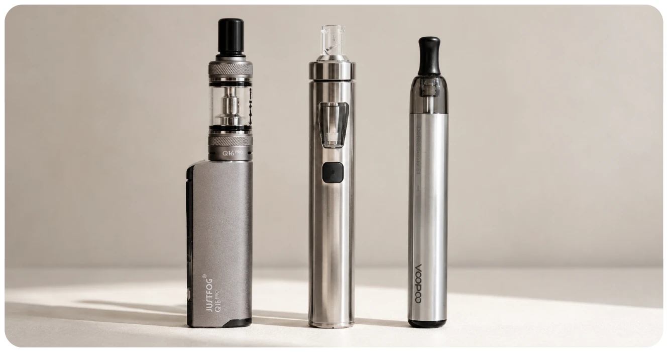 cigarette électronique débutant gros fumeur