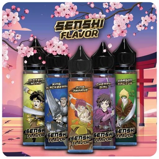 e-liquide univers manga japon
