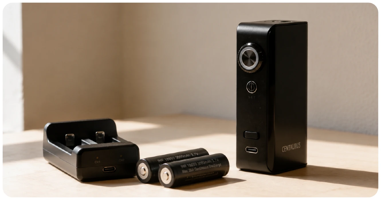 accus & chargeurs pour cigarettes électroniques